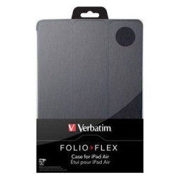 Funda VERBATIM for Ipad Air negro ** Folio Flex