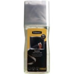 FELLOWES Gel limpiador pantalla y paño microfibra