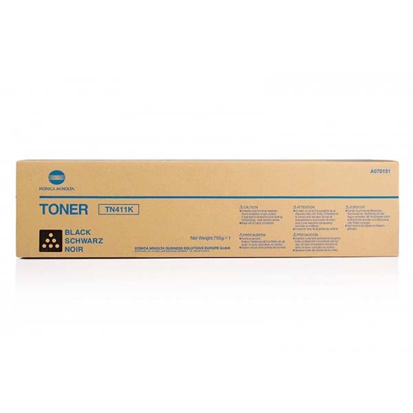 Toner KONICA-MINOLTA TN411K:  Bizhub C451 negro Bizhub C550 C650 25.700p