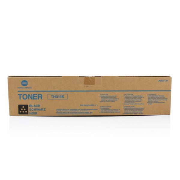 Toner KONICA-MINOLTA TN314K:  Bizhub C353 negro Bizhub C355  26.000p.