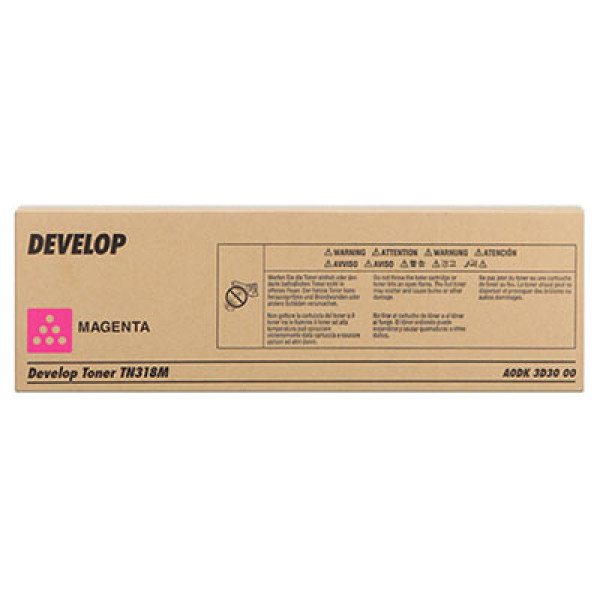 Toner DEVELOP TN318M: Ineo +20 magenta 8.000p.