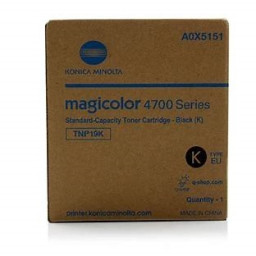 Toner KONICA-MINOLTA TNP19K: MC4750 Black 4.000p.