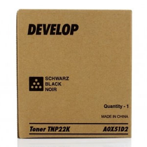 Toner DEVELOP TNP22K: Ineo +35 negro 6.000p.