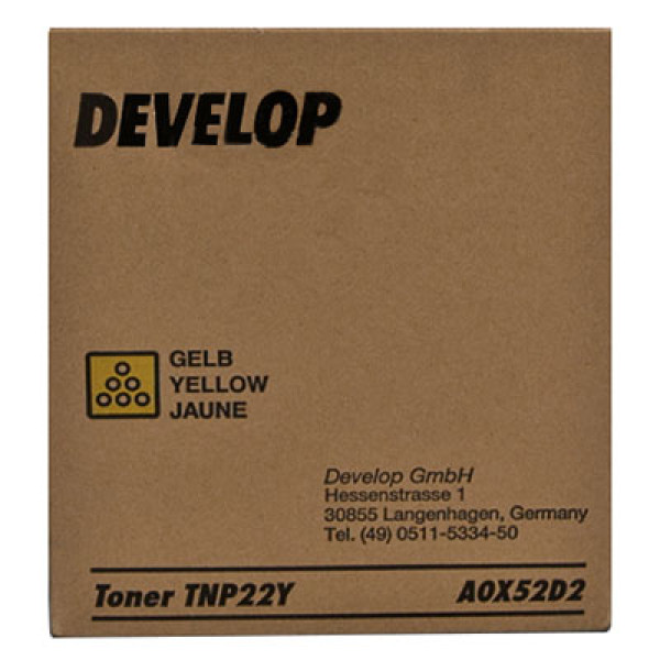 Toner DEVELOP TNP22Y: Ineo +35 amarillo 6.000p.