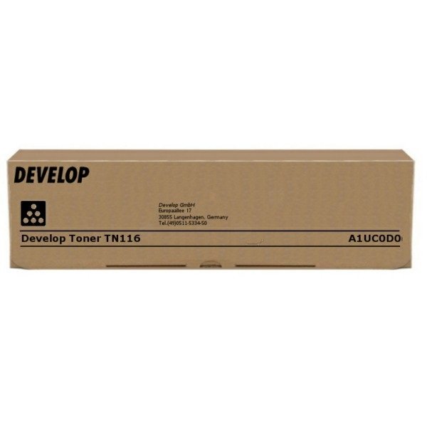 (2) Toner DEVELOP TN116:  Ineo +164 2 x 11.000p.