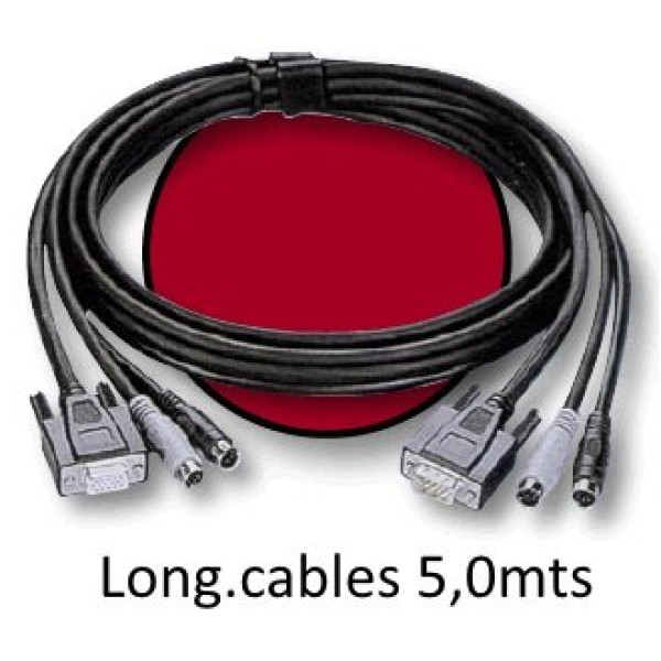 KVM Cables Tecl+Rat+Moni  5,0m