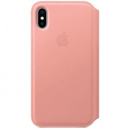 !X LEATHER FOLIO - SOFT PINK