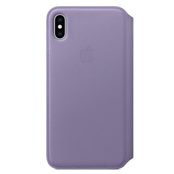 IPHONE XS MAX LEATHER FOLIO LILAC IPHONE XS MAX LEATHER FOLIO LILAC