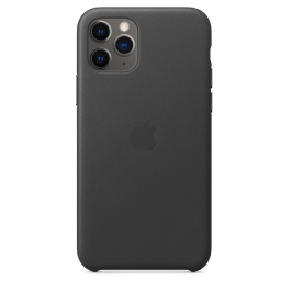 IPHONE 11 PRO LEATHER BLACK