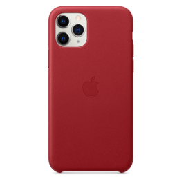IPHONE 11 PRO LEATHER RED