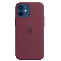 IPHONE 12 MINI SIL CASE PLUM