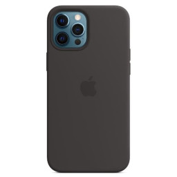 IPHONE 12 PRO MAX SIL CASE BLACK
