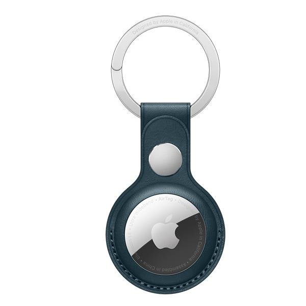 AIRTAG LEATHER KEY RING - BALTIC BL