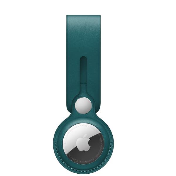 AIRTAG LEATHER LOOP - FOREST GREEN AIRTAG LEATHER LOOP - FOREST GREEN