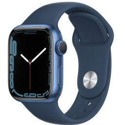 APPLE WATCH S7 45 BLUE AL ABY SP GP