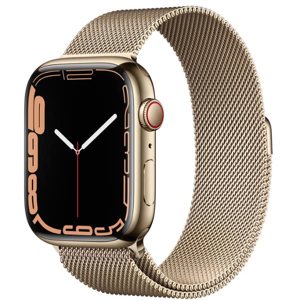 APPLE WATCH S7 45 GOLD SS GD ML CEL APPLE WATCH S7 45 GOLD SS GD ML CEL