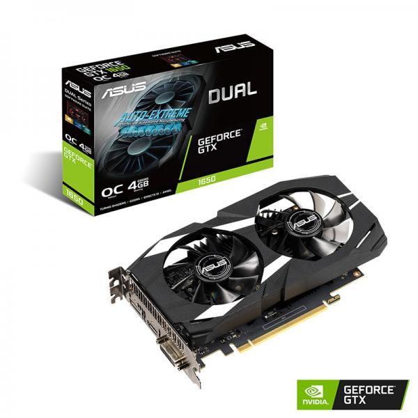 ASUS DUAL GF GTX 1650 O4GB GDDR5 ASUS DUAL GF GTX 1650 O4GB GDDR5