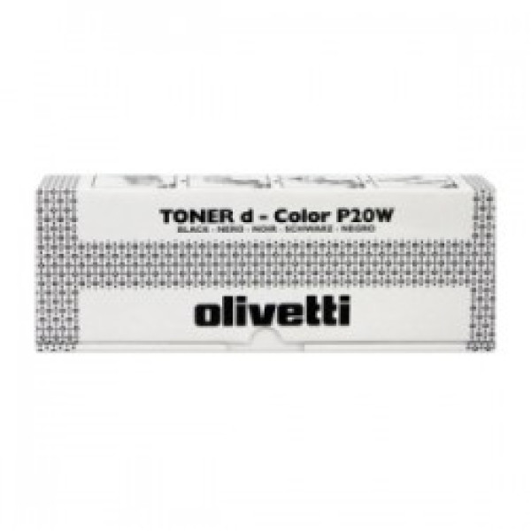 Toner OLIVETTI d-Color P20W negro 6.000p.
