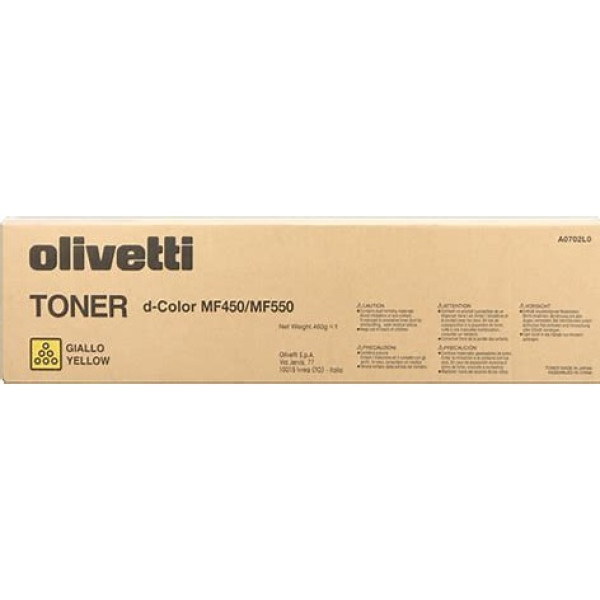 Toner OLIVETTI d-Color MF450 MF550 amarillo