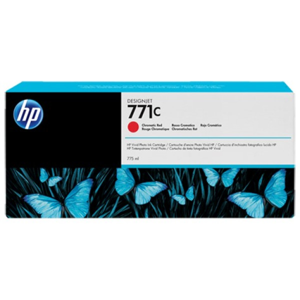 TINTA ROJO CROMATICO HP 771C 775 ML