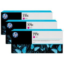 TINTA MAGENTA HP 771C 775 ML PK 3