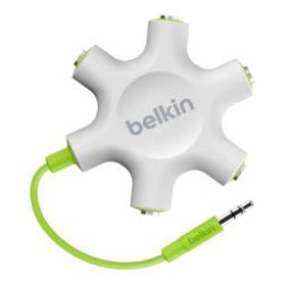 ROCKSTAR HEADPHONE WHITE/GREEN