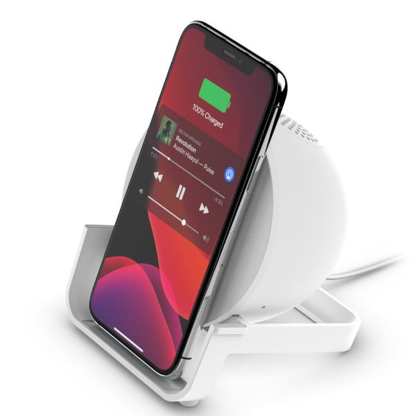 WIRELESS CHARGING STAND + SPEAKER WIRELESS CHARGING STAND + SPEAKER