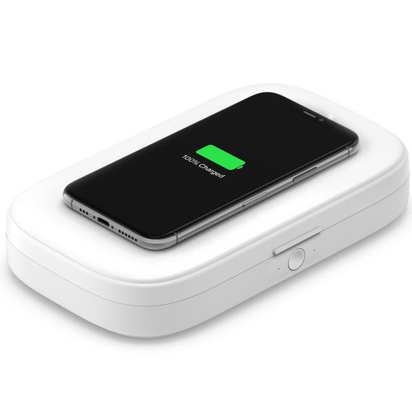 UV SANITIZER W WIRELESS CHARGING UV SANITIZER W WIRELESS CHARGING