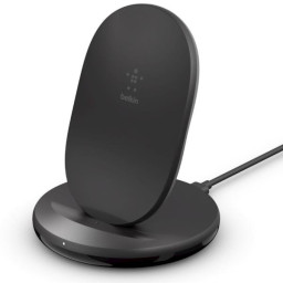 WIRELESS CHARG STAND 15W PS INC BK