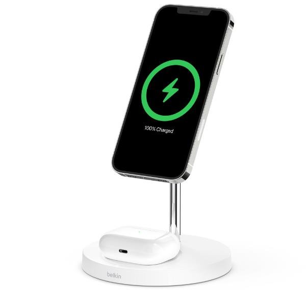 PRO MAGSAFE 2IN1 WIR CHARG STND WHT PRO MAGSAFE 2IN1 WIR CHARG STND WHT