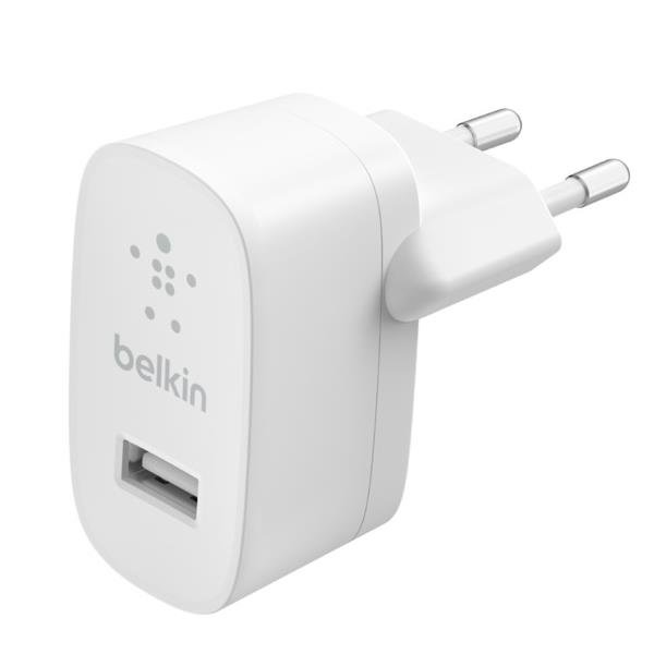 SINGLE USB-A CHARGER 12W WHT SINGLE USB-A CHARGER 12W WHT