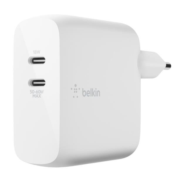 68W USB-C  CHARGER GAN 50C/18C WHT