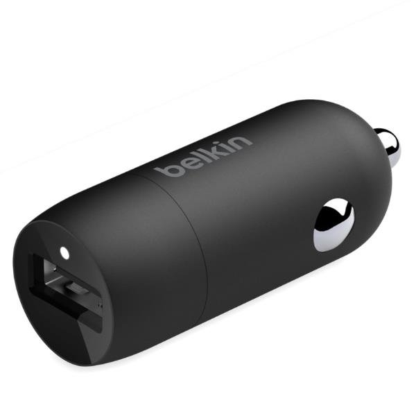USB-A CAR CHARGER 18W QC3 BLK USB-A CAR CHARGER 18W QC3 BLK