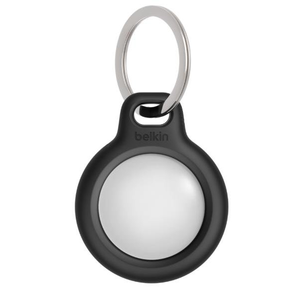 SECURE HOLDER WITH KEYRING BK