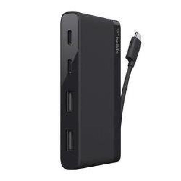 3.0 USB-C TRAVEL HUB BLACK 3.0 USB-C TRAVEL HUB BLACK