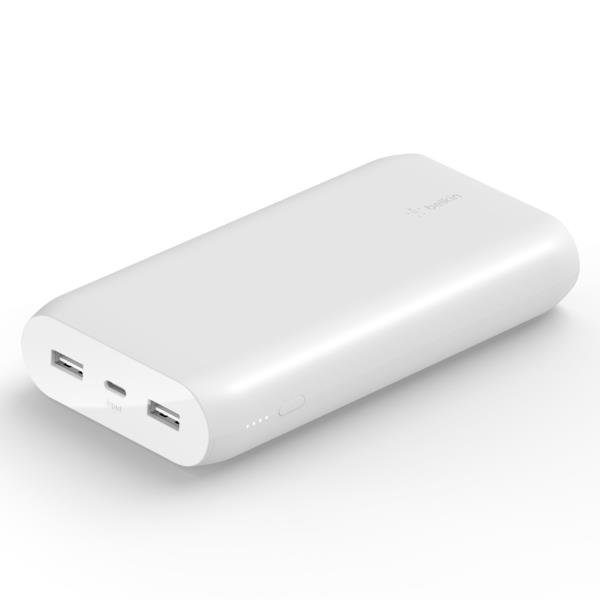 PB 20K 15W PD USB-C USB-A WHT PB 20K 15W PD USB-C USB-A WHT