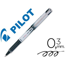 Rotulador PILOT roller V-BALL Grip negro Roller ball pen (BLN-VBG5)