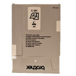PAPEL ORIGINAL Y COPIA A6 30H BROTH