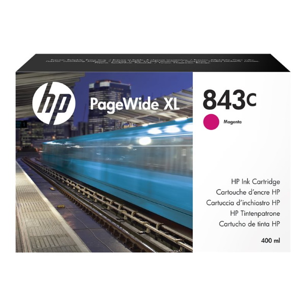 C.t. HP #843C XL magenta 400ml PageWide XL4000 4100 4500 4600 5000 5100 C.t. HP #843C XL magenta 400ml PageWide XL4000 4100 4500 4600 5000 5100