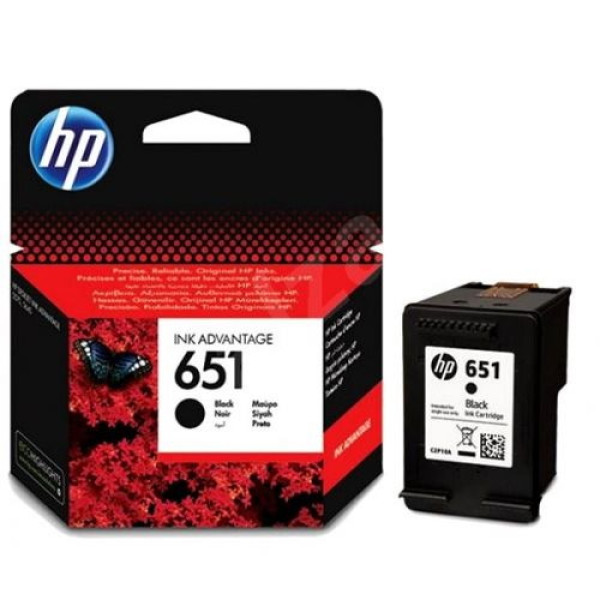 C.t.HP #651 negro Deskjet 5575 5645 Officejet 202
