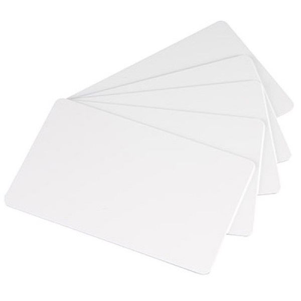 (500) Tarjetas EVOLIS PVC color blanco imprimibles PVC blank cards 20MIL (5 packs de 100un) (500) Tarjetas EVOLIS PVC color blanco imprimibles PVC blank cards 20MIL (5 packs de 100un)
