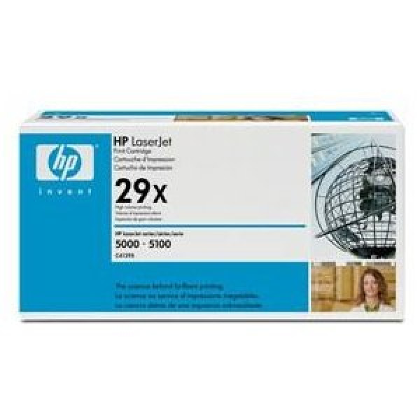 Toner HP #29X Lj 5000 5100 10000p. *ENVASE ANTERIOR-CAJA BLANCA/AZUL*