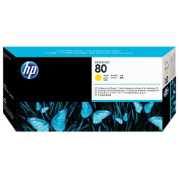 CABEZAL   LIMPIADOR AMARILLO HP 80