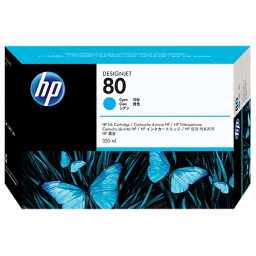 TINTA CIAN HP 80