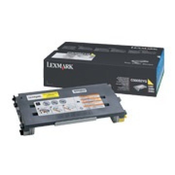 Toner LEXMARK OPTRA C500 X500 X502 amarillo 1.500p.