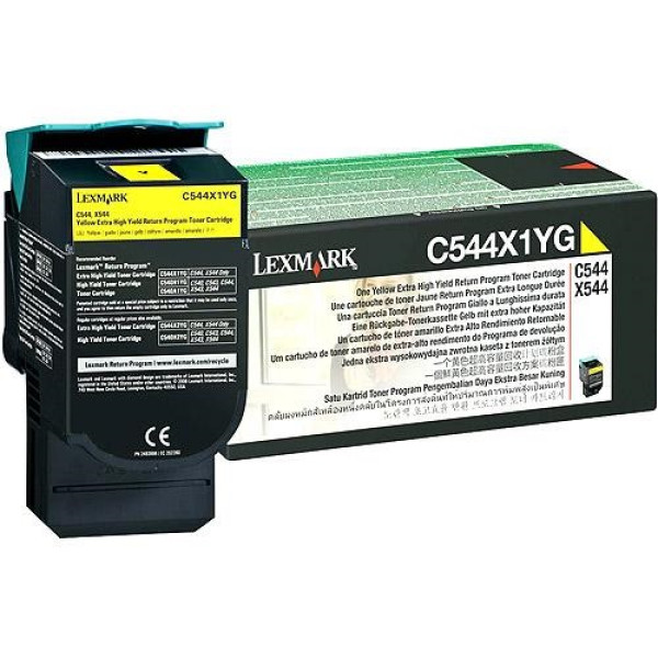 TONER AMARILL RETO EXT AC C544/X544 TONER AMARILL RETO EXT AC C544/X544