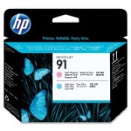 CABEZAL MAGENTA/CIAN CLARO HP 91