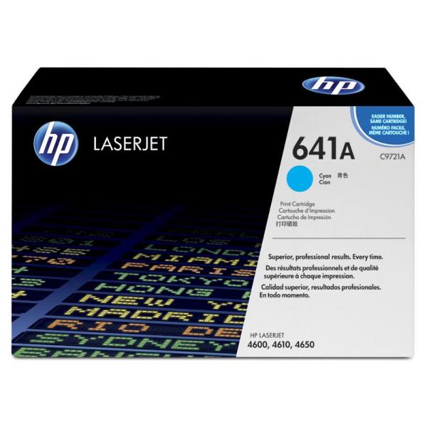 Toner HP LjC.#641A 4600 4650 cian 8.000p. #PROMO# Toner HP LjC.#641A 4600 4650 cian 8.000p. #PROMO#