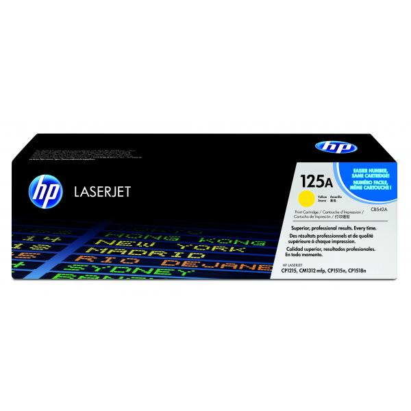 TONER AMARILLO COLOR LJ CB542A