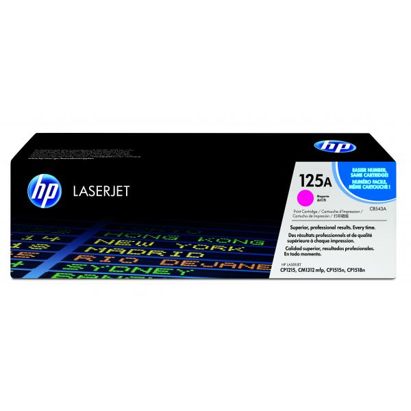 TONER MAGENTA COLOR LJ CB543A TONER MAGENTA COLOR LJ CB543A